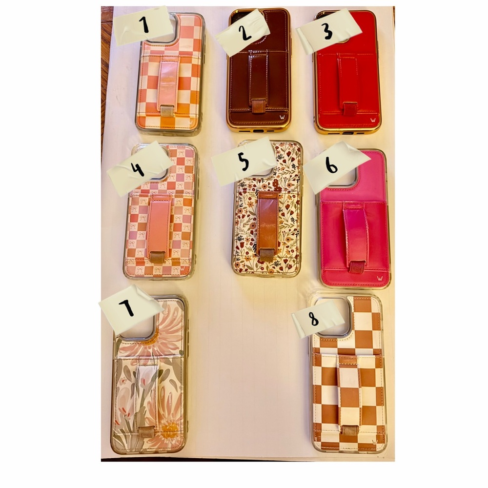 Walli Cases (8) iPhone 15 Pro Max - sold separately